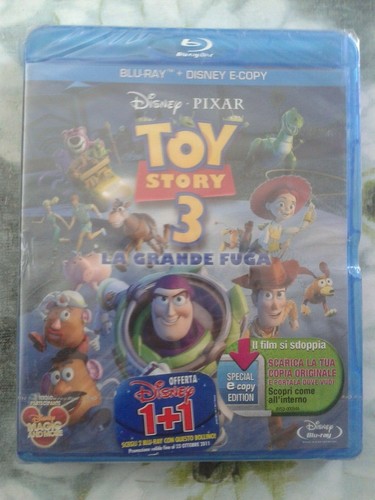 Toy story blu ray disney - story,