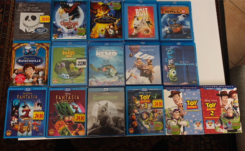 Lotto disney blu - disney, ray