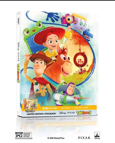 Toy story steelbook ultra - story,