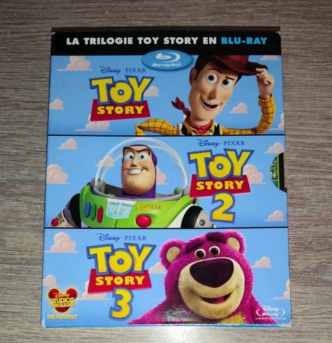 Coffret blu ray toy story - coffret,