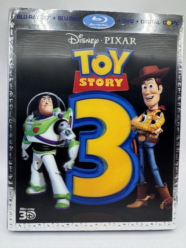 Toy story blu ray - 3, (3d